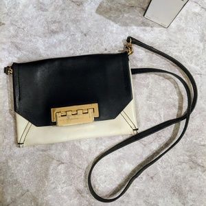 ZAC Posen mini Eartha leather black crossbody bag